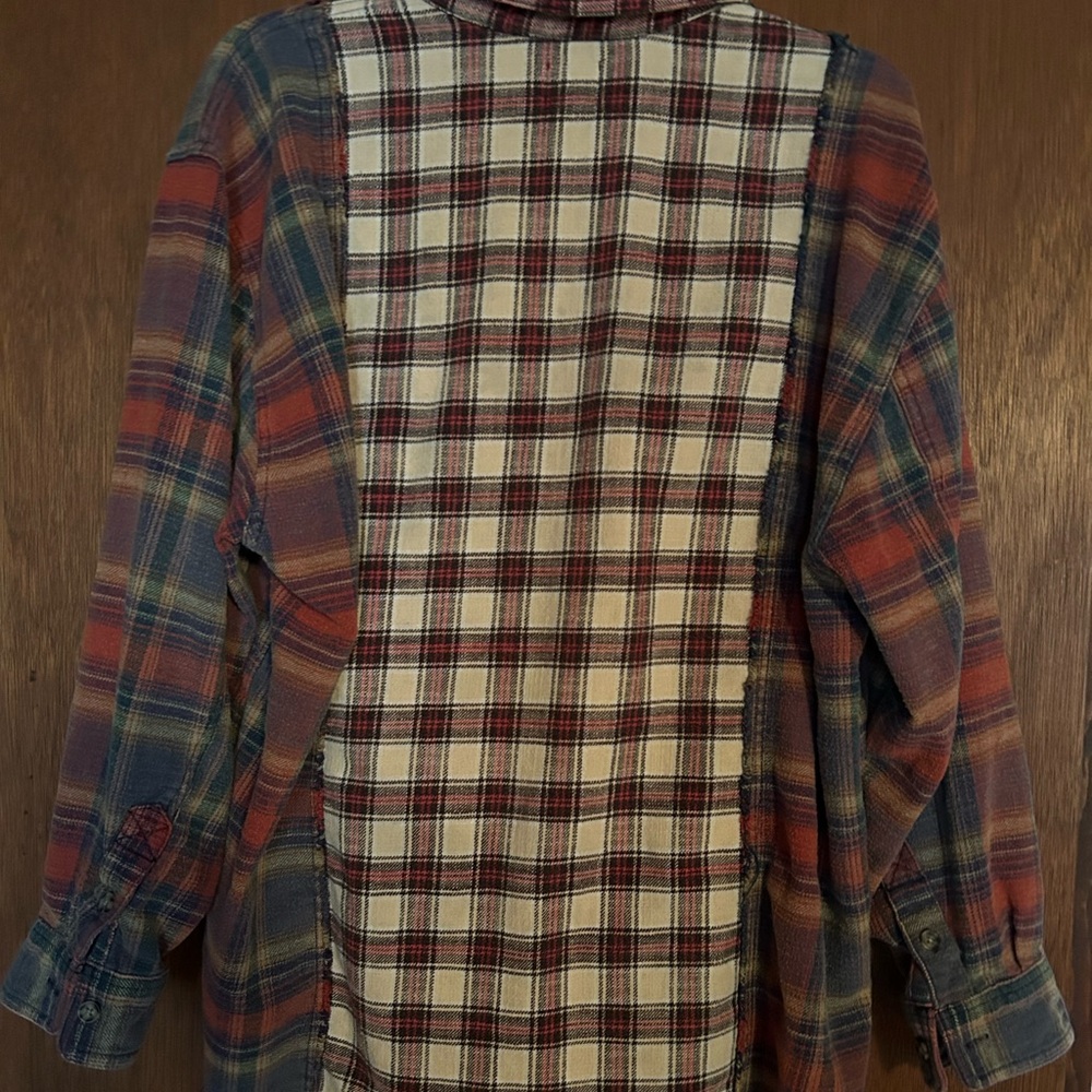 Urban Outfitters / BDG Brendan Spliced Flannel M - Picture 3 of 5